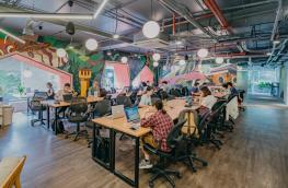 coworking cafe in hanoi Toong